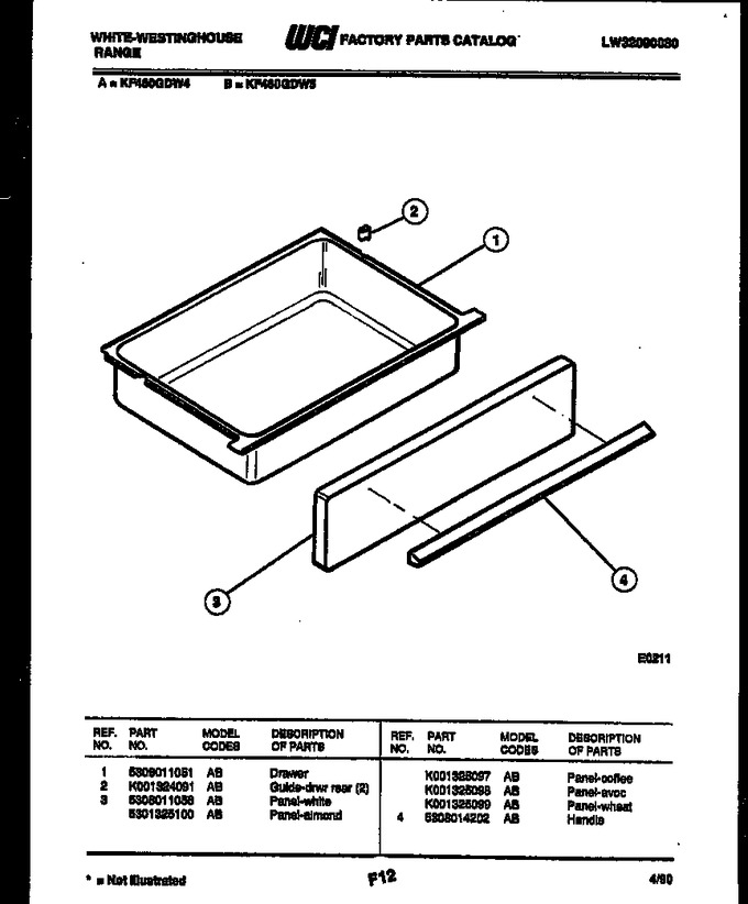 Diagram for KF460GDW5