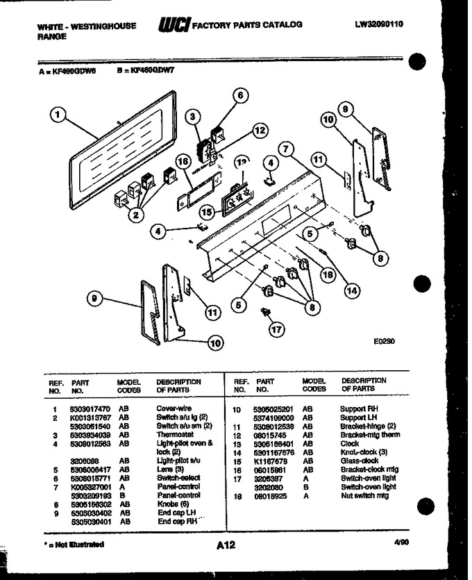 Diagram for KF460GDW7