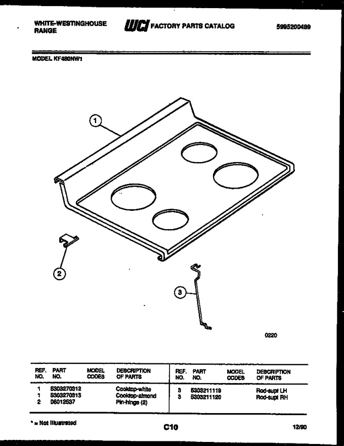 Diagram for KF480NW1
