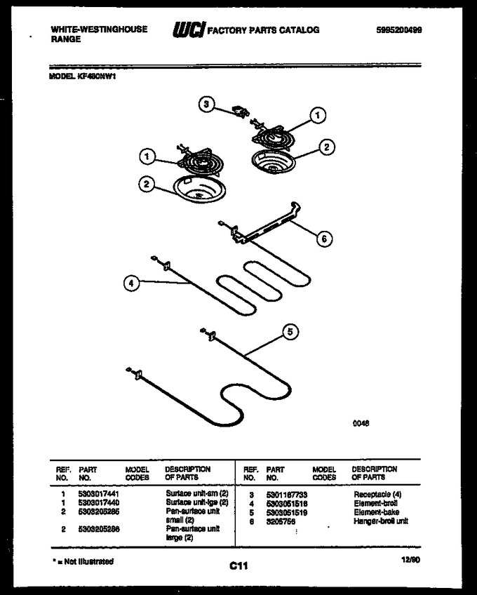 Diagram for KF480NW1
