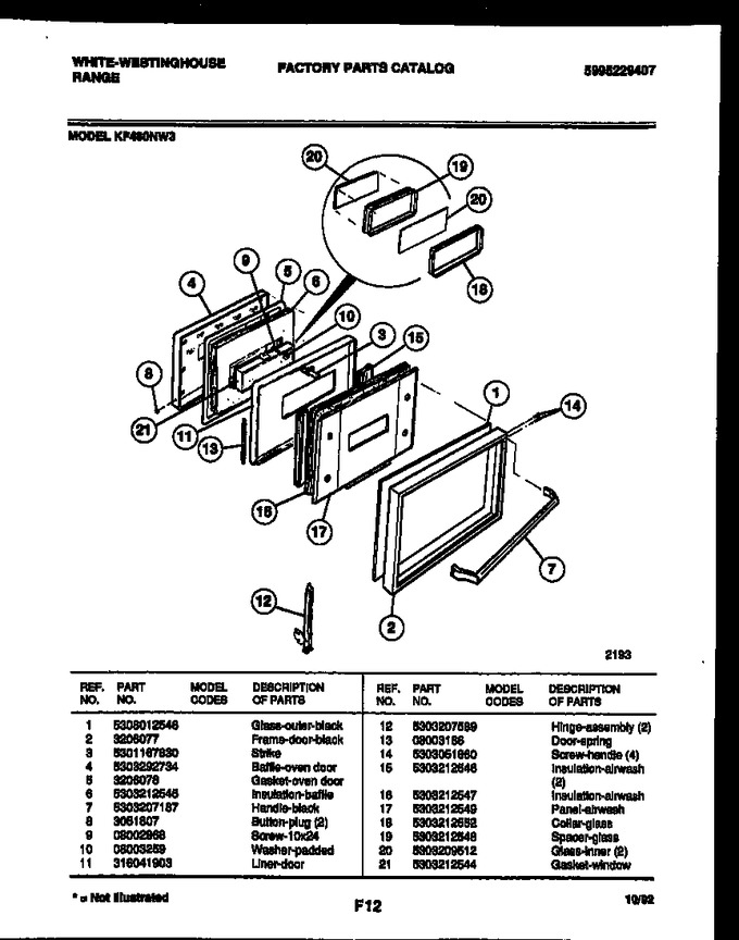 Diagram for KF480ND3