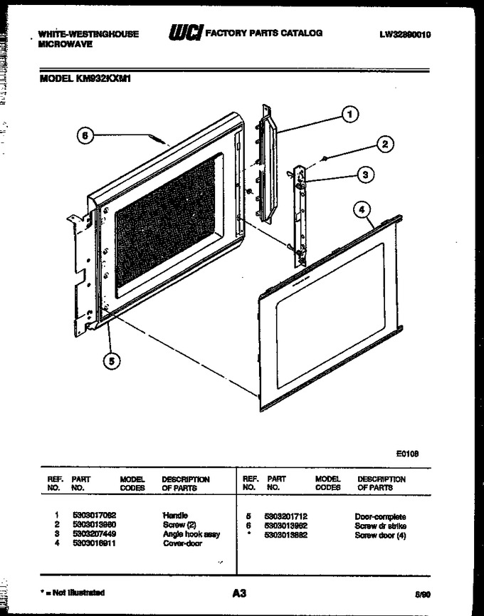 Diagram for KM932KXM1