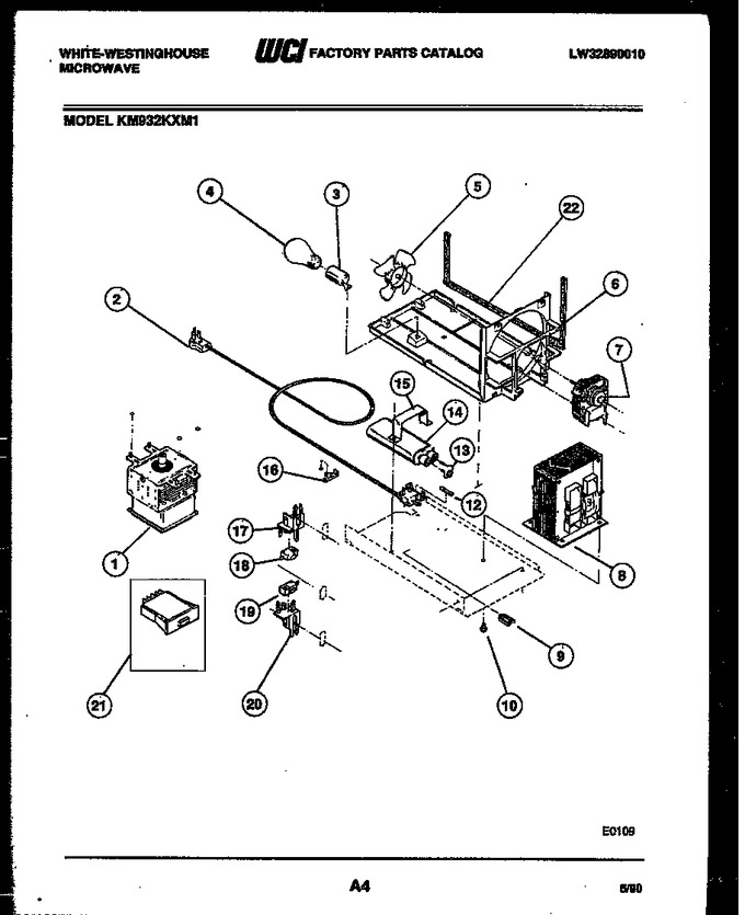 Diagram for KM932KXM1