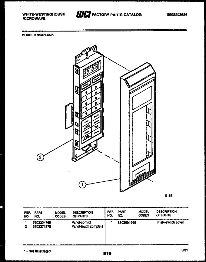 Diagram for KM937LXM5