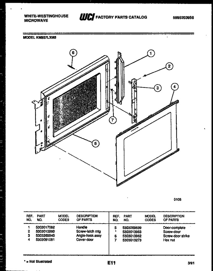 Diagram for KM937LXM5