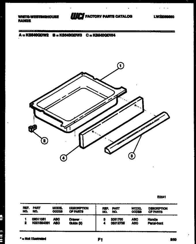 Diagram for KS540GDW4