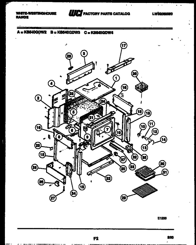 Diagram for KS540GDW4