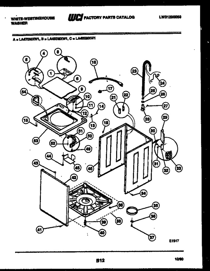 Diagram for LA400MXW1