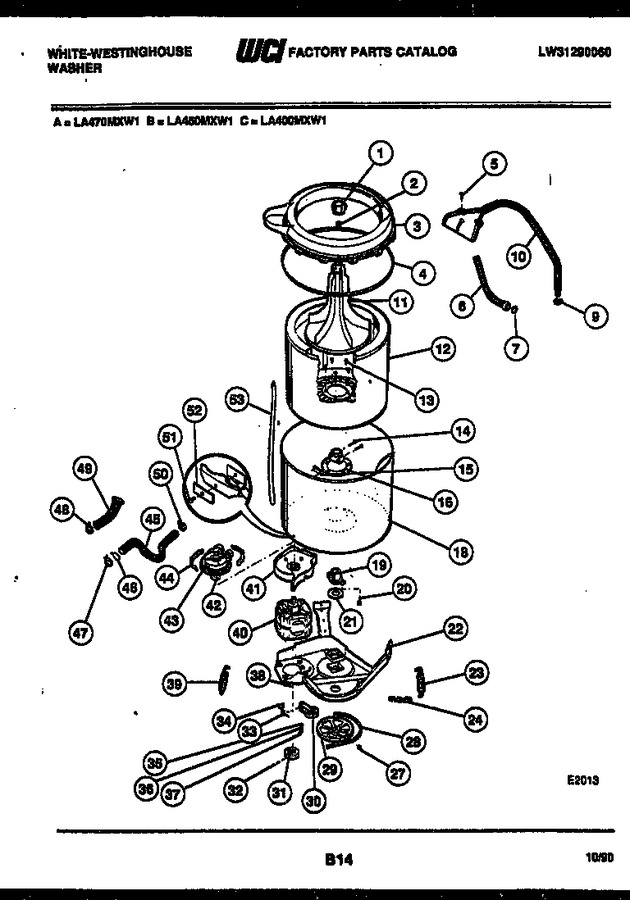 Diagram for LA400MXW1