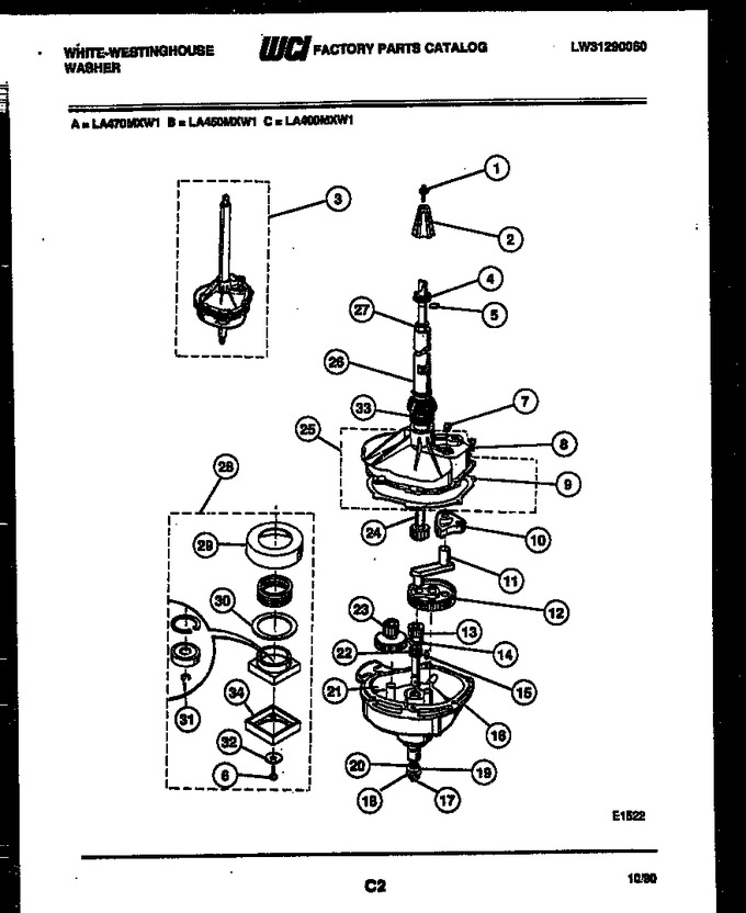 Diagram for LA400MXW1