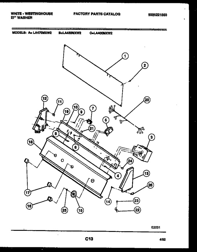 Diagram for LA400MXD2