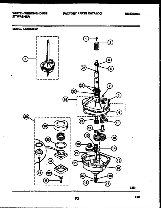 Diagram for LA450AXD1