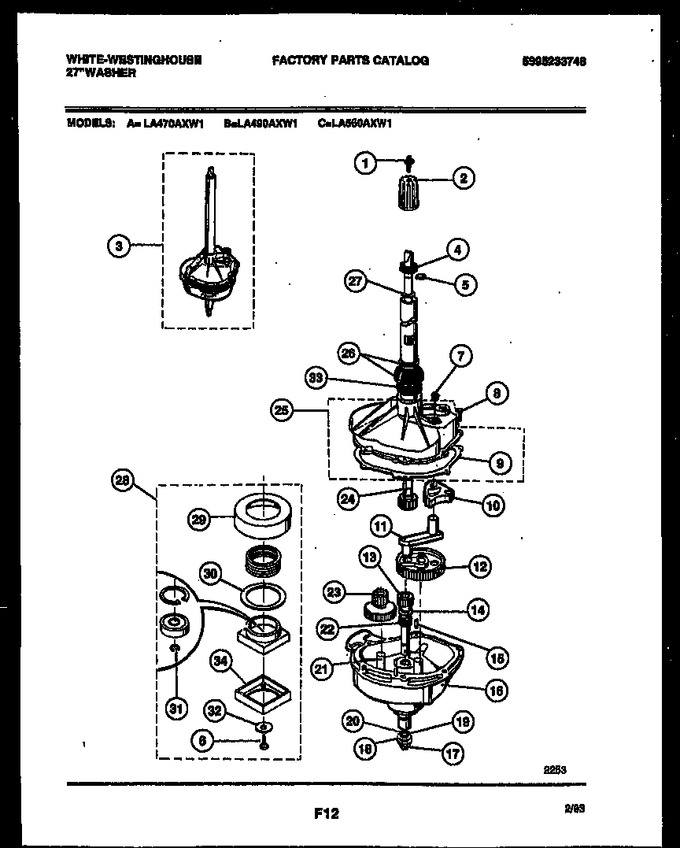 Diagram for LA560AXD1