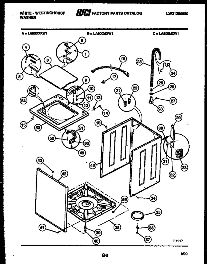 Diagram for LA600MXD1