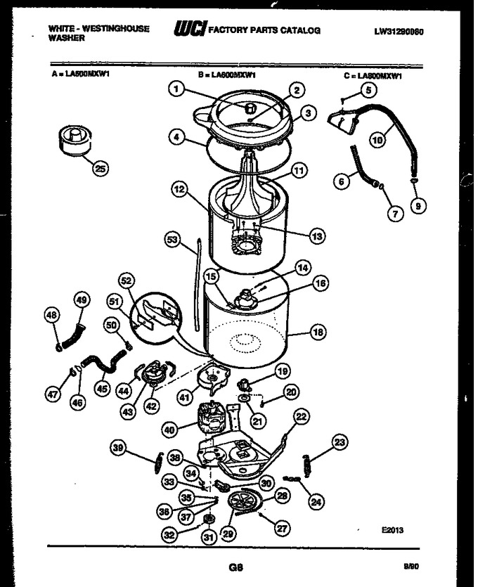 Diagram for LA600MXD1