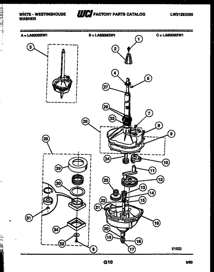 Diagram for LA600MXD1