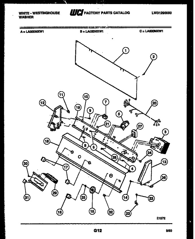 Diagram for LA600MXD1