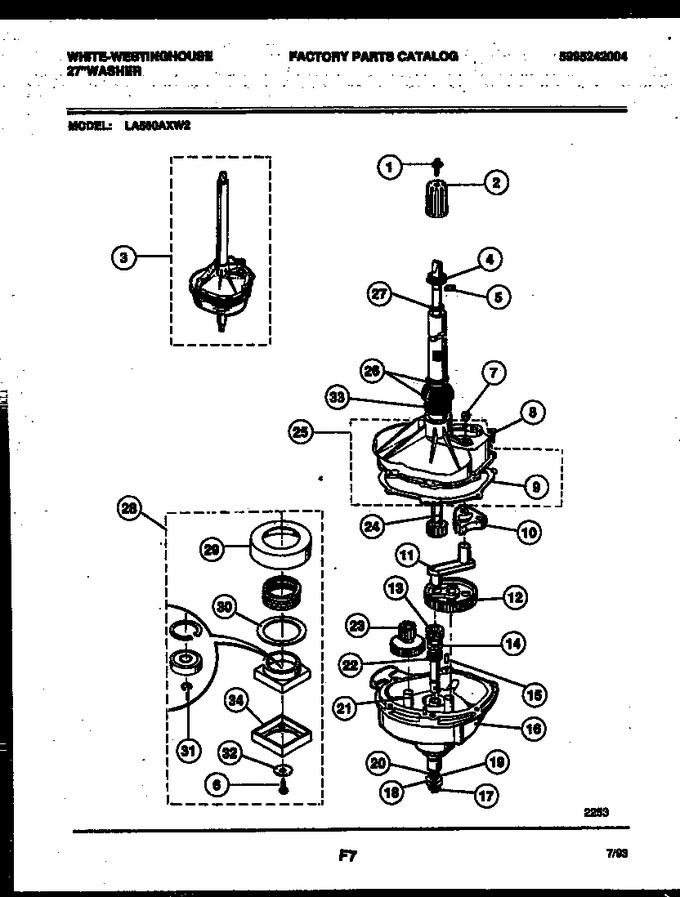 Diagram for LA560AXW2