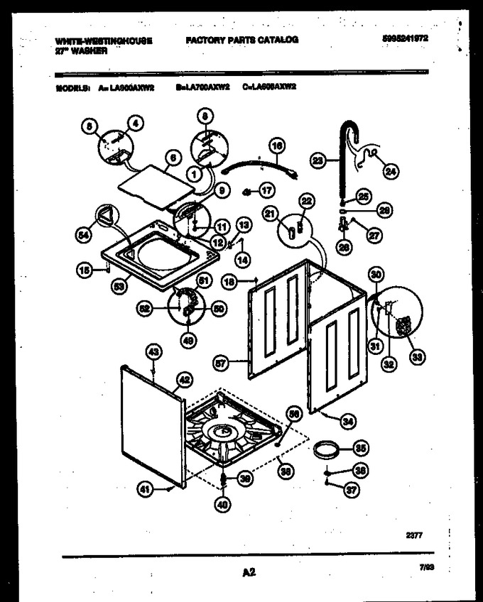 Diagram for LA700AXW2