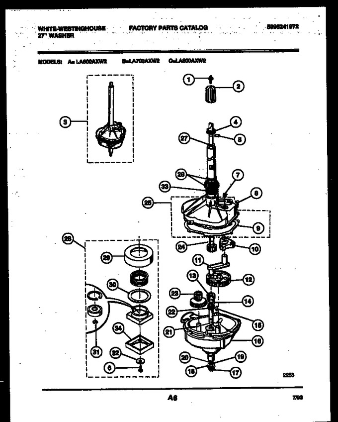 Diagram for LA600AXW2