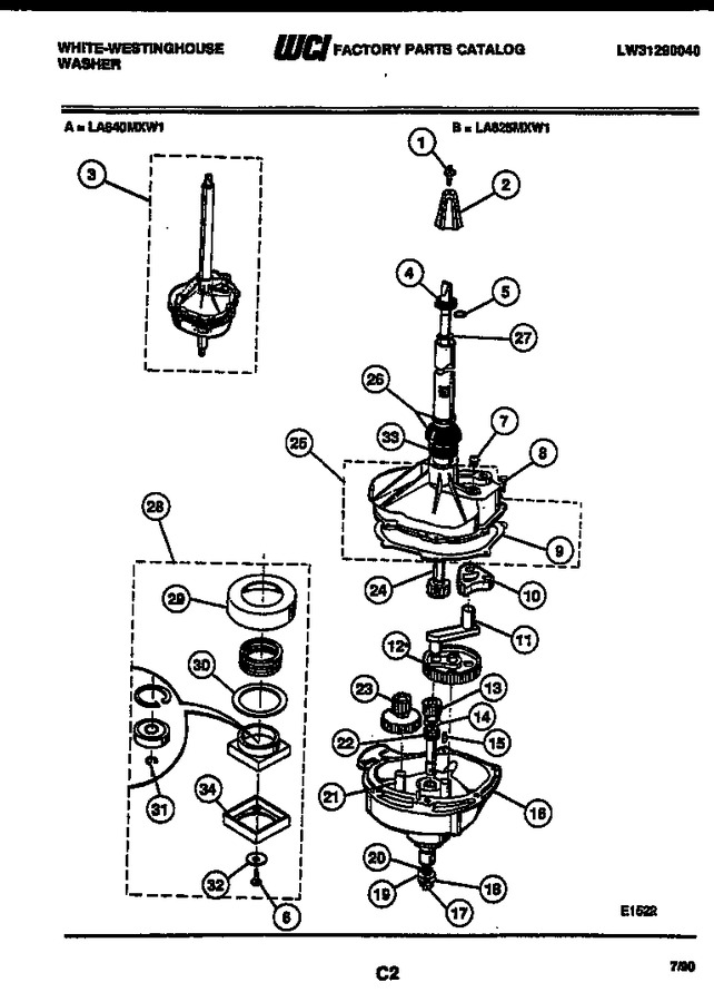 Diagram for LA625MXD1