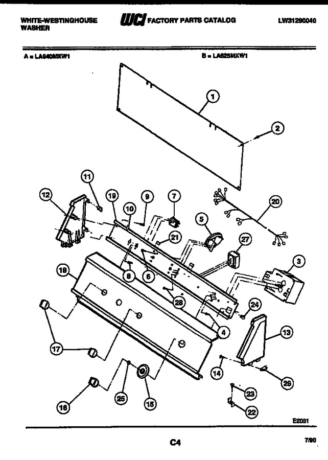 Diagram for LA640MXW1