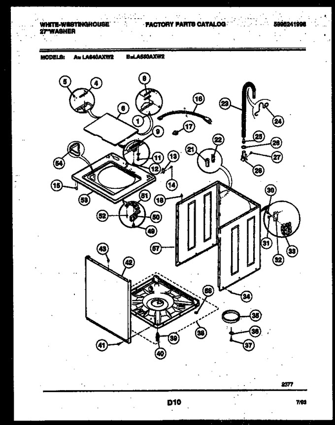 Diagram for LA650AXD2