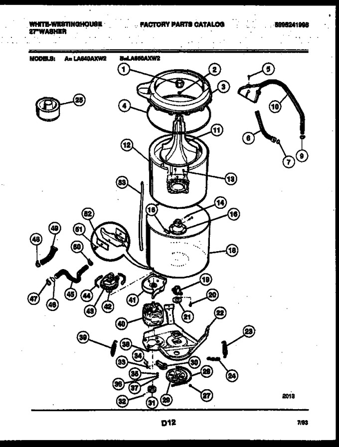 Diagram for LA650AXD2