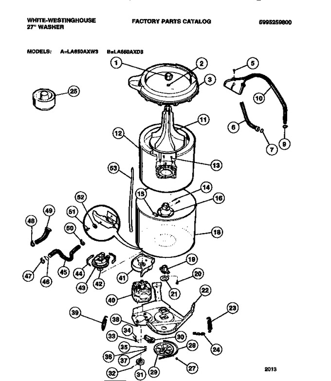 Diagram for LA650AXD3