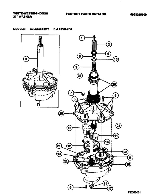 Diagram for LA650AXW3