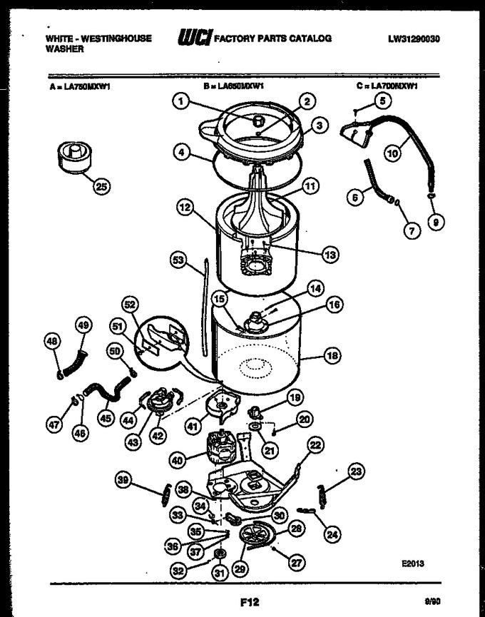 Diagram for LA750MXD1