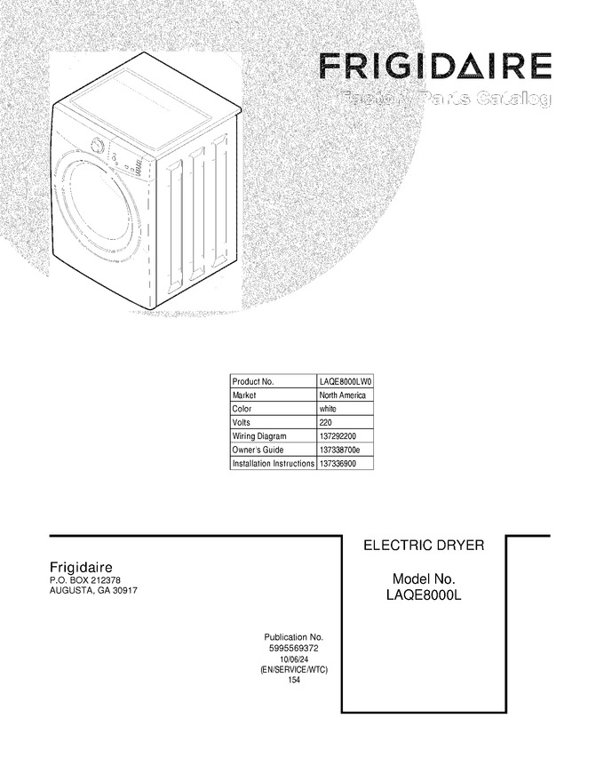 Diagram for LAQE8000LW0