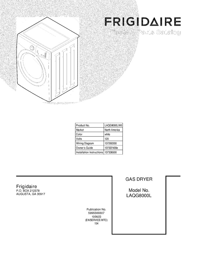 Diagram for LAQG8000LW0