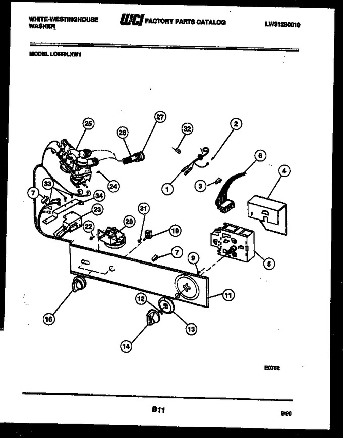 Diagram for LC550LXD1