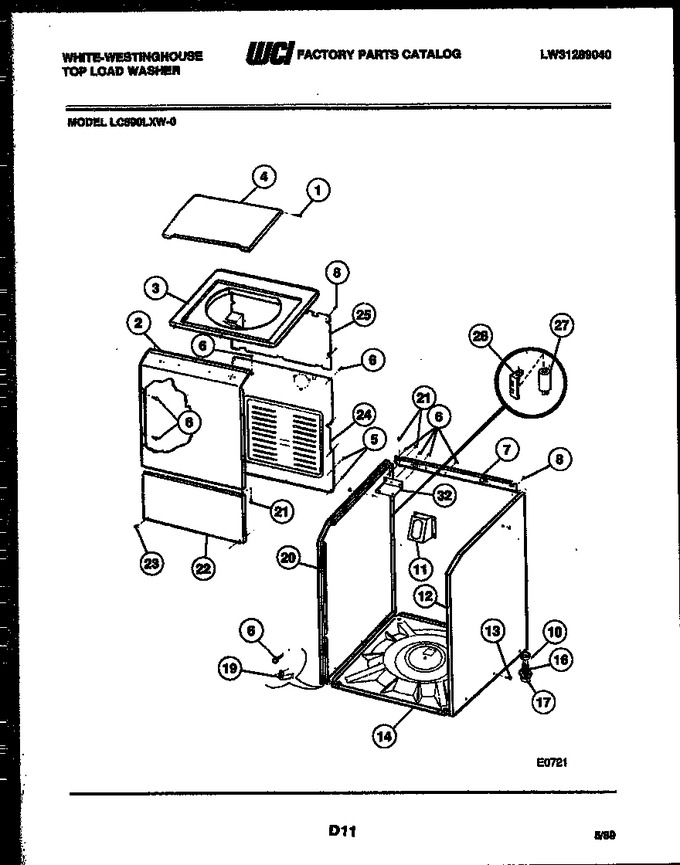 Diagram for LC590LXD0