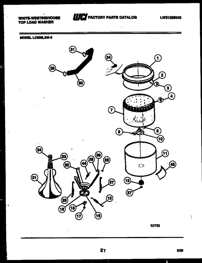 Diagram for LC590LXD0