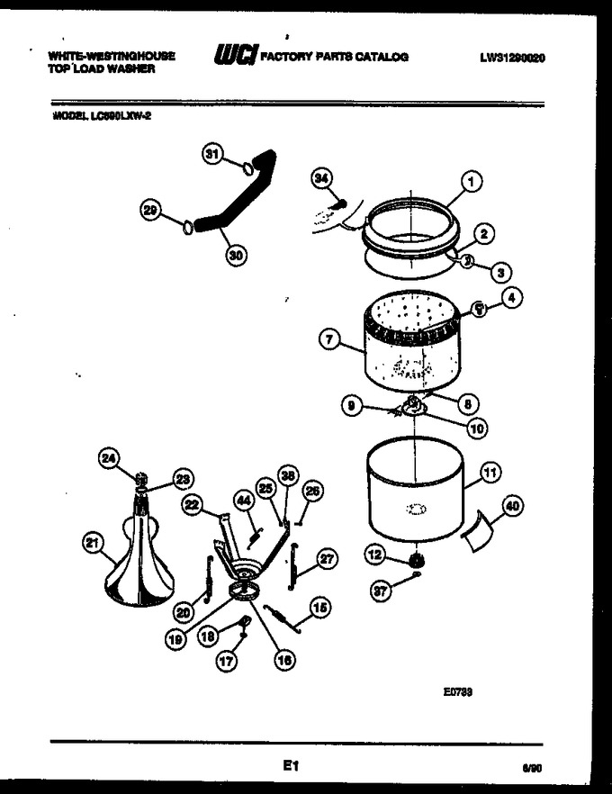 Diagram for LC590LXD2