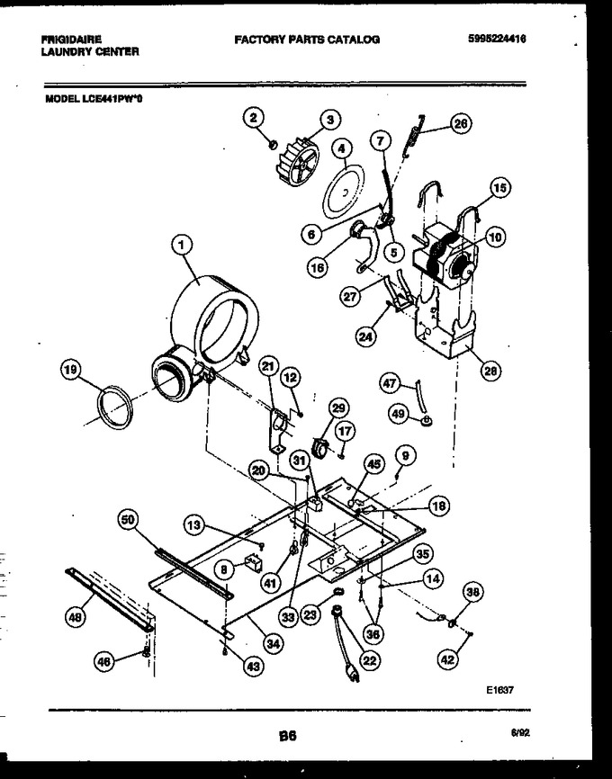 Diagram for LCE441PW0