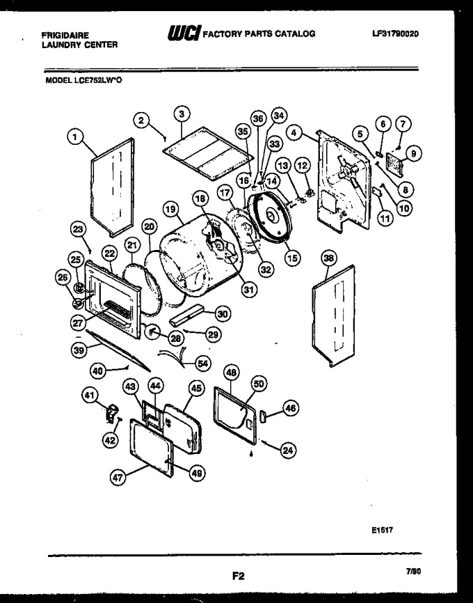 Diagram for LCE752LW0