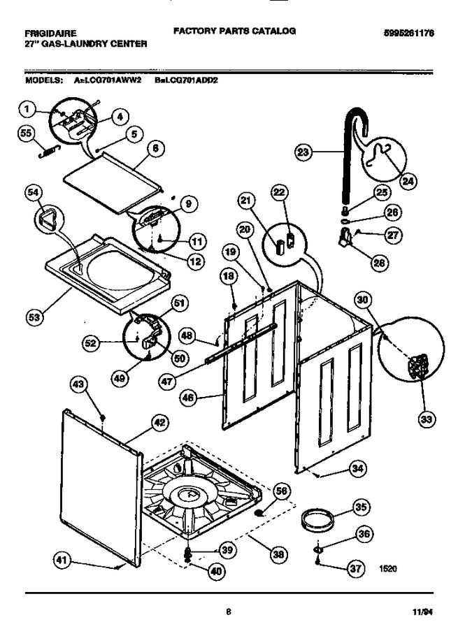 Diagram for LCG701AWW2