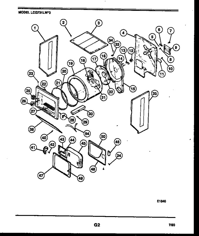 Diagram for LCG731LL0