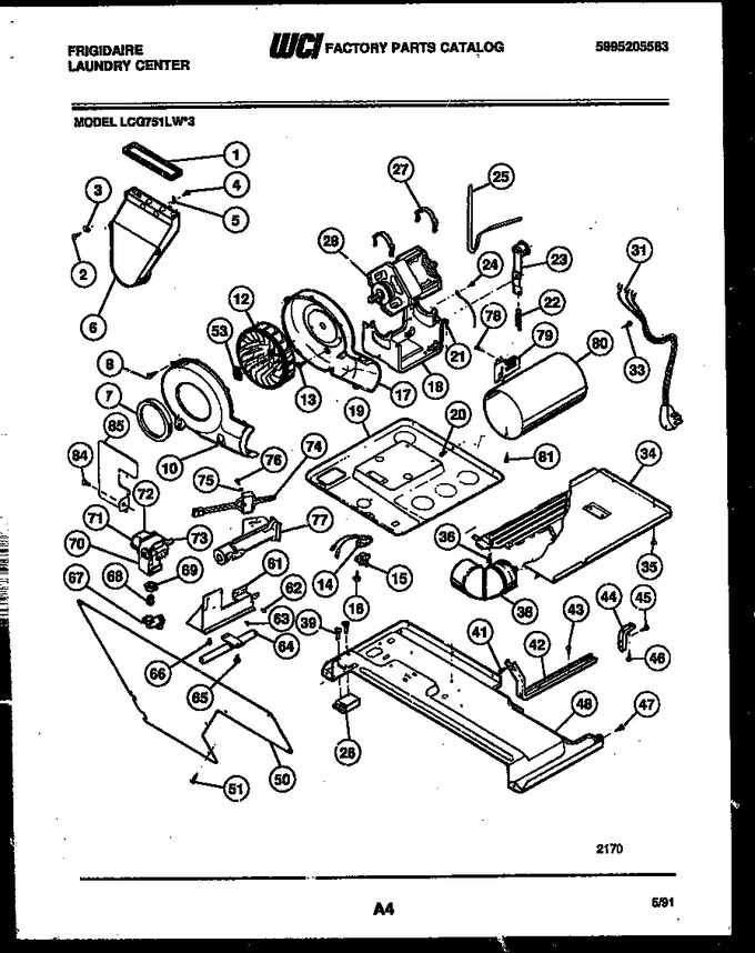 Diagram for LCG751LW3