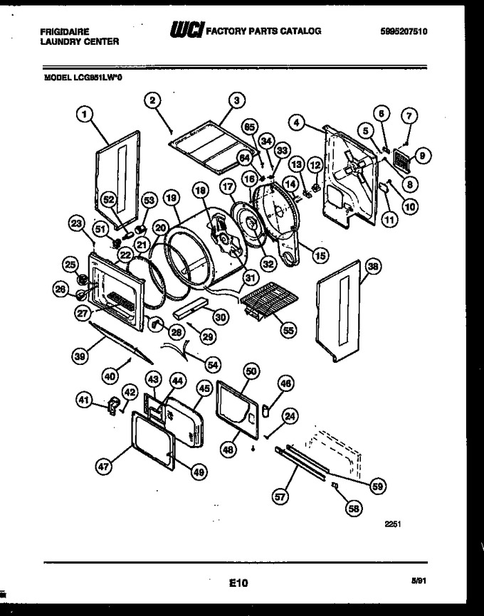 Diagram for LCG851LW0