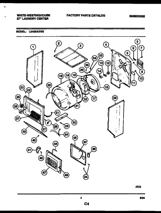 Diagram for LE400AXW2