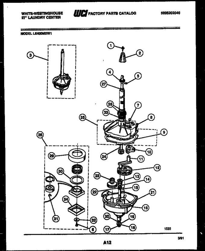 Diagram for LE400MXD1