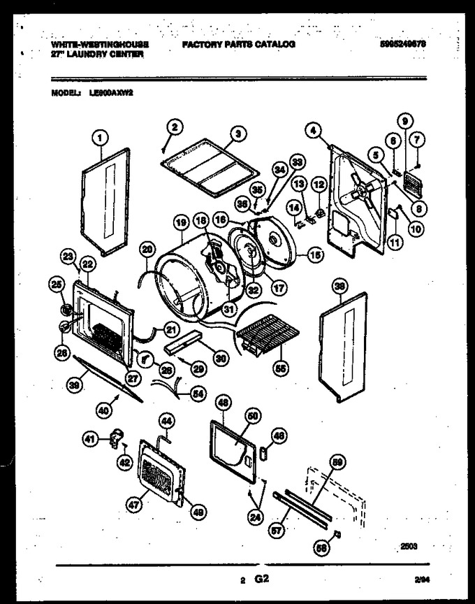 Diagram for LE600AXD2