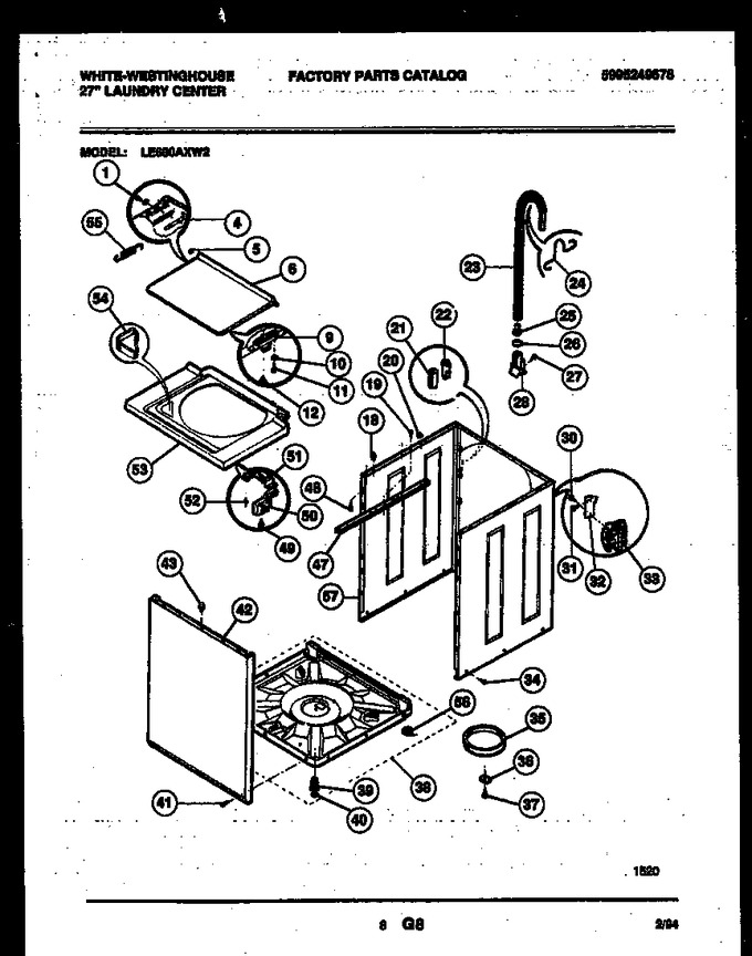 Diagram for LE600AXW2