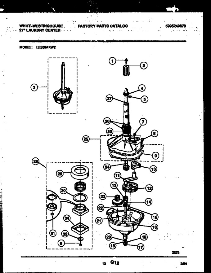 Diagram for LE600AXD2