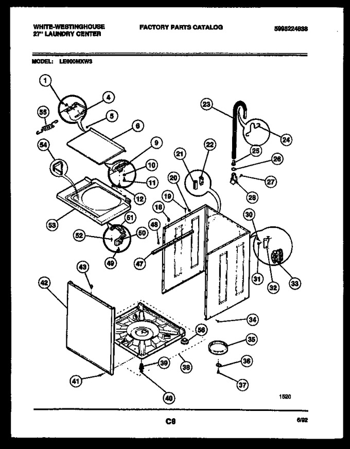 Diagram for LE600MXW3