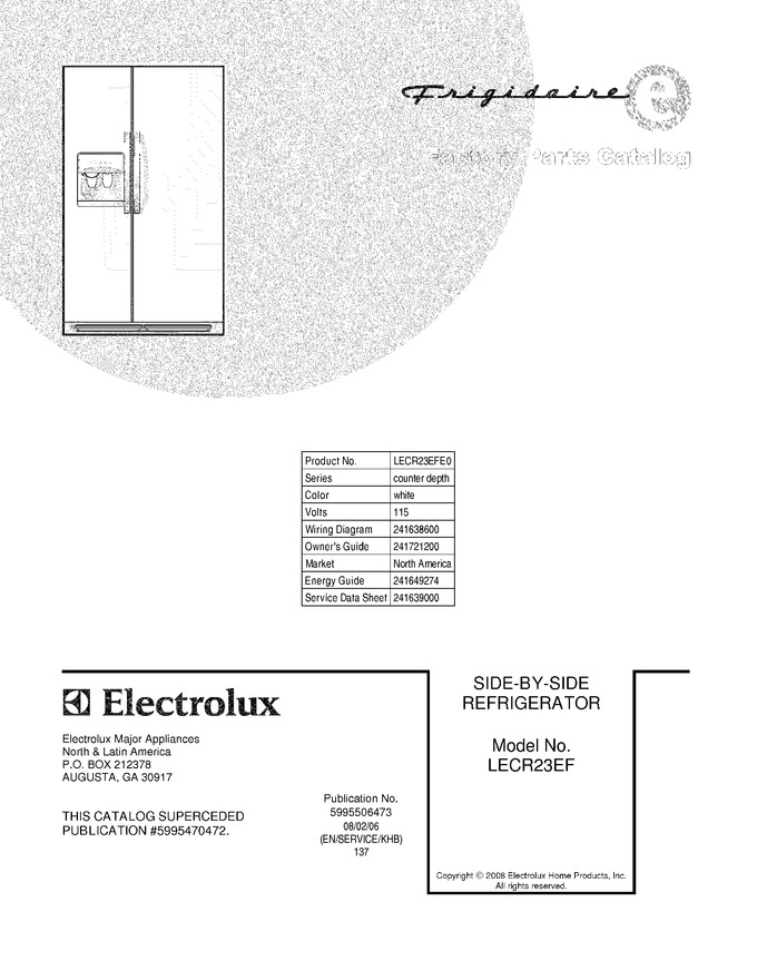 Diagram for LECR23EFE0